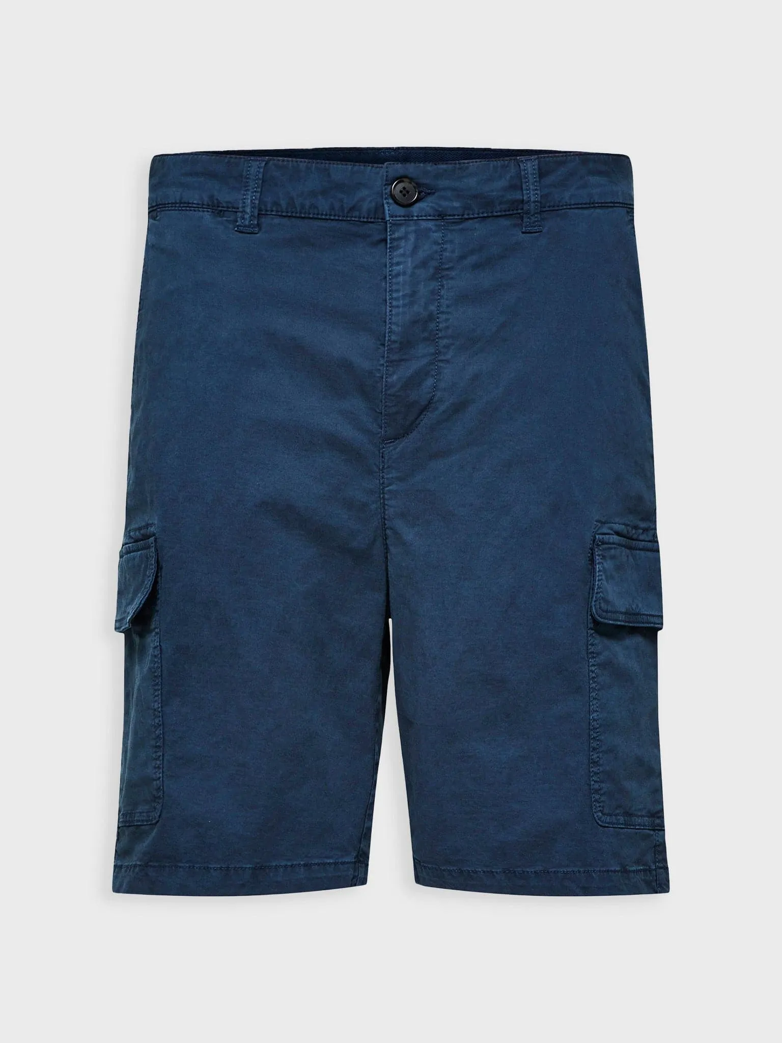 Ανδρική βερμούδα SLHLOOSE-JOSE LINEN SHORTS 16084375 | 16084375