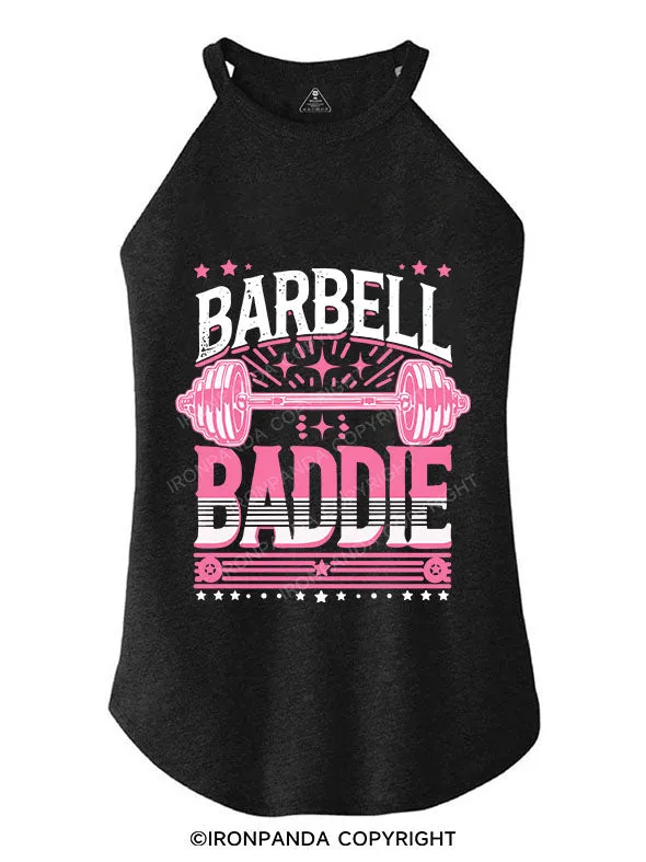 BARBELL BADDIE TRI ROCKER COTTON TANK