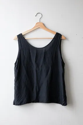 Black Silk Tank