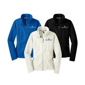 Christopher Newport University Ladies Fleece Jacket - Embroidered Choice of Logo