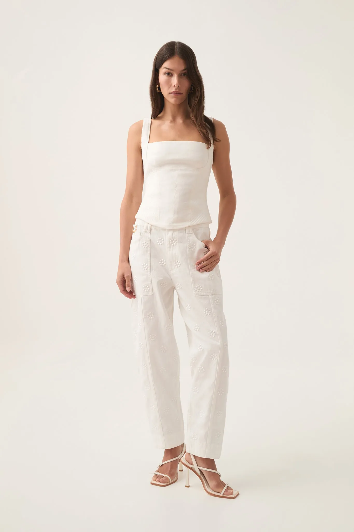 Clover Corded Top