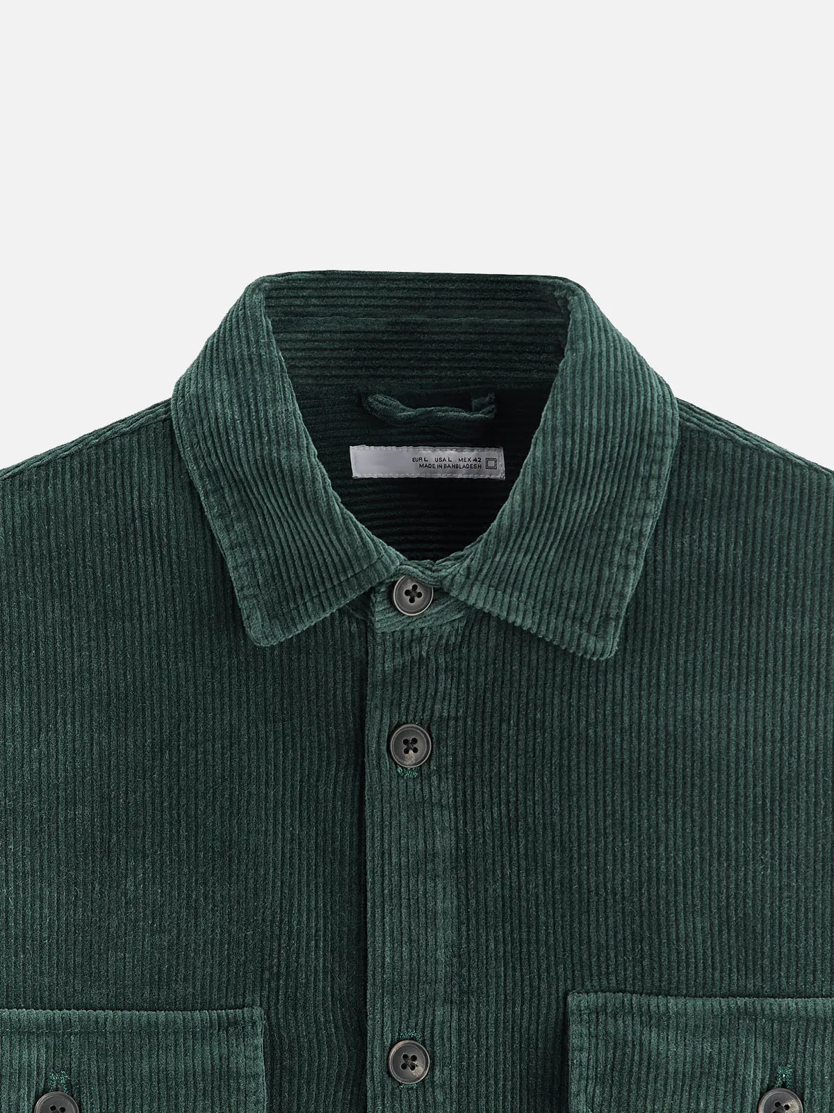 Corduroy Quilted Overshirt
