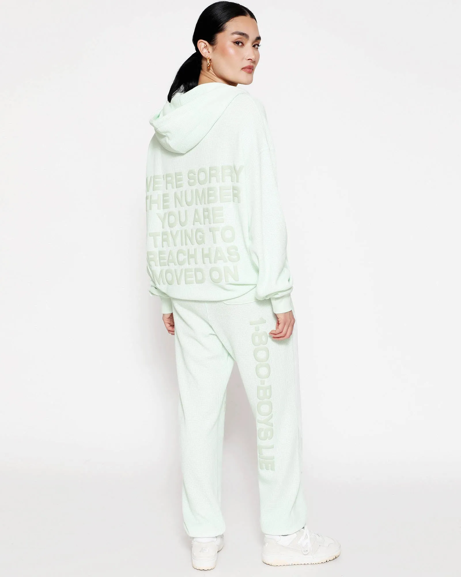 GREEN 1-800 REUNION SWEATPANTS