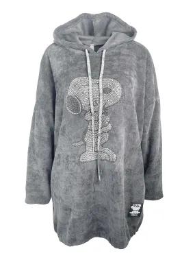 Hoodie Snoopy grau