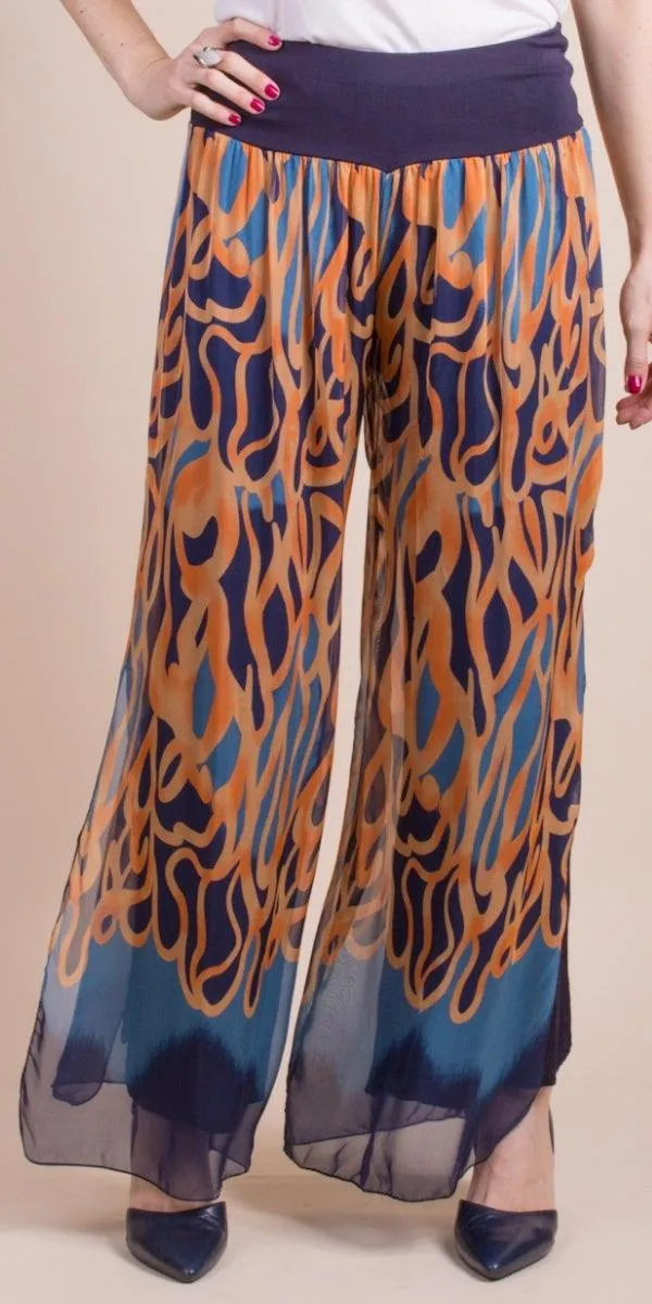 Jasmin Turbinio Slit Pant