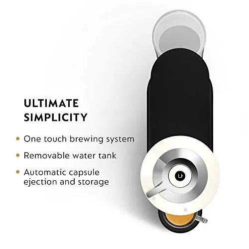 Nespresso Vertuo Next Coffee and Espresso Maker by De'Longhi with Aeroccino Milk Frother, White