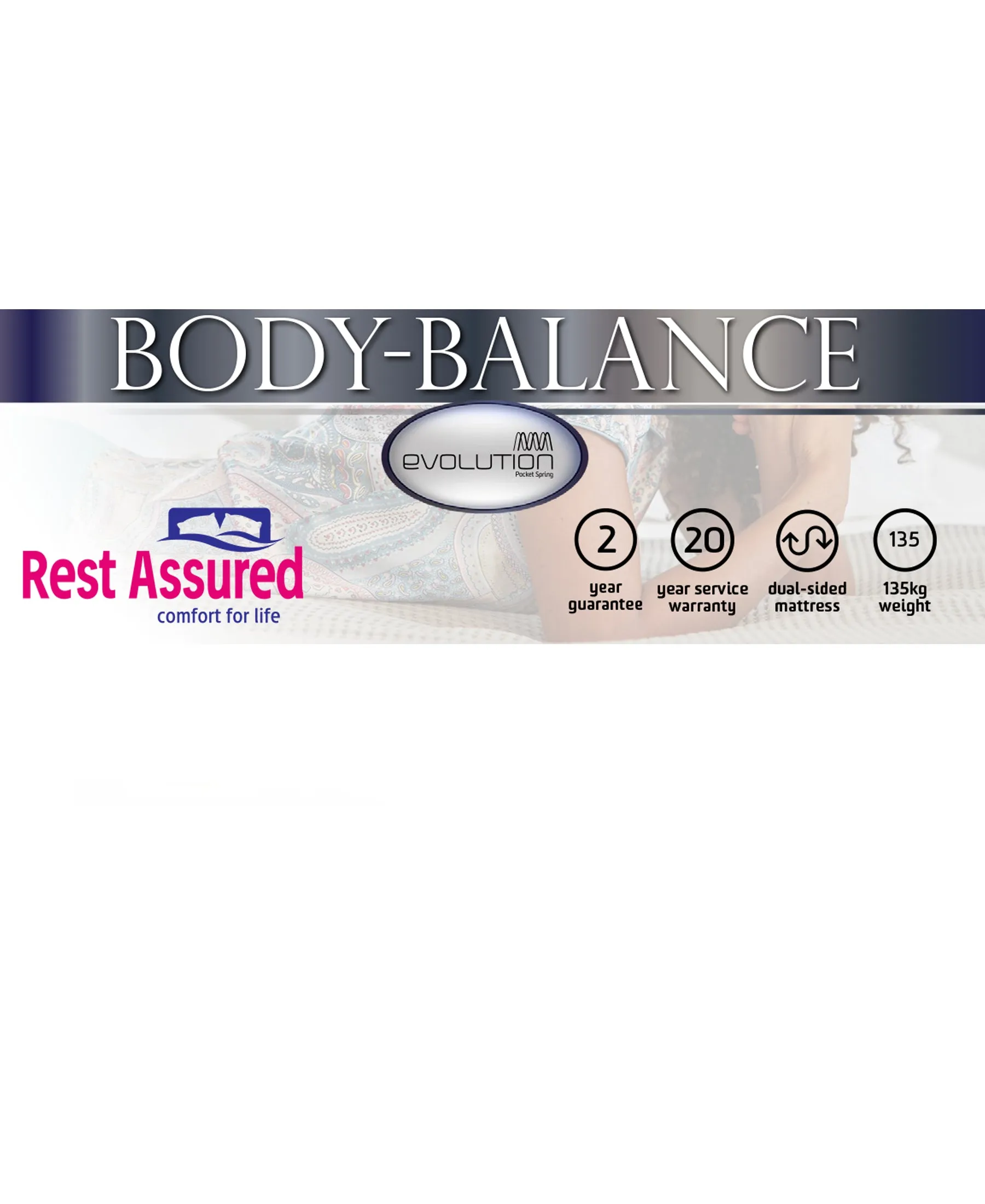 Rest Assured Body-Balance Single Bed
