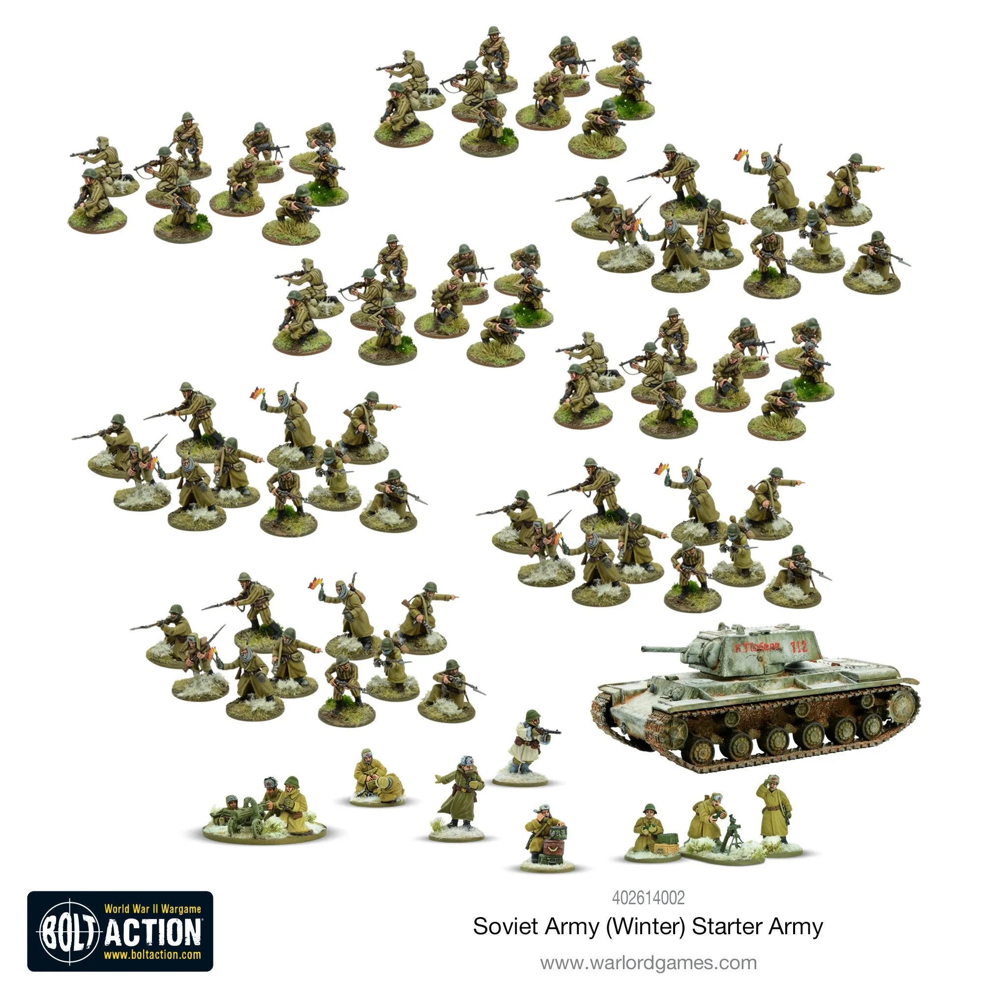 Soviet Army Winter Starter army - Bolt Action